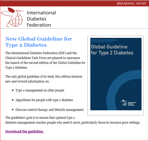 New Global Guidelines